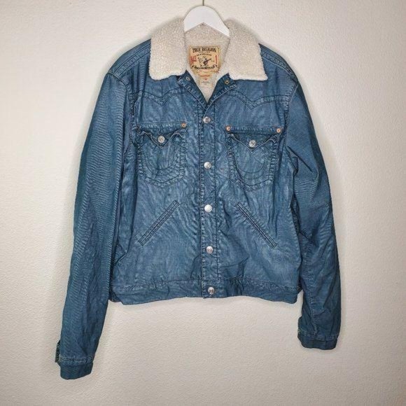 true religion sherpa jacket